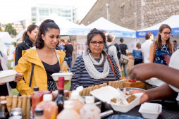 Street food and guests