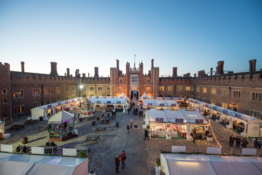 HRP Festivals Hampton Court Palace Festive Fayre Festive Fayre